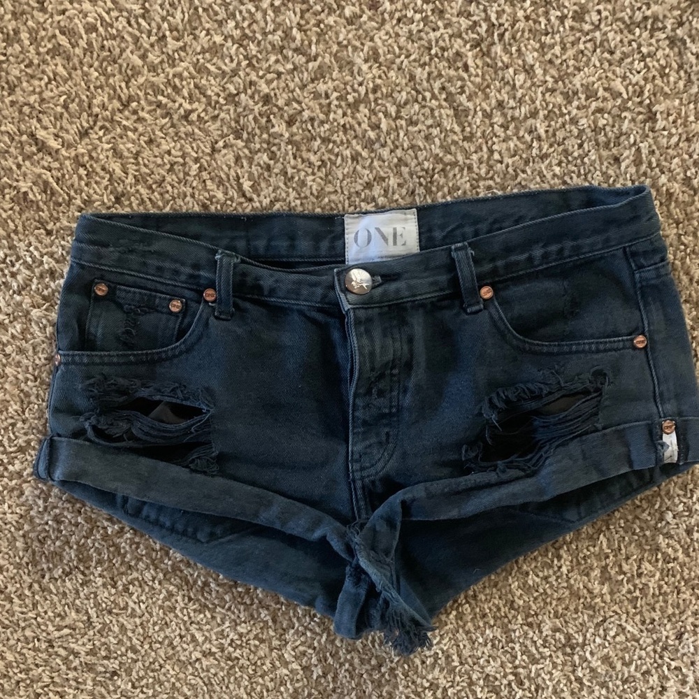 One Teaspoon bandits. Black size 29